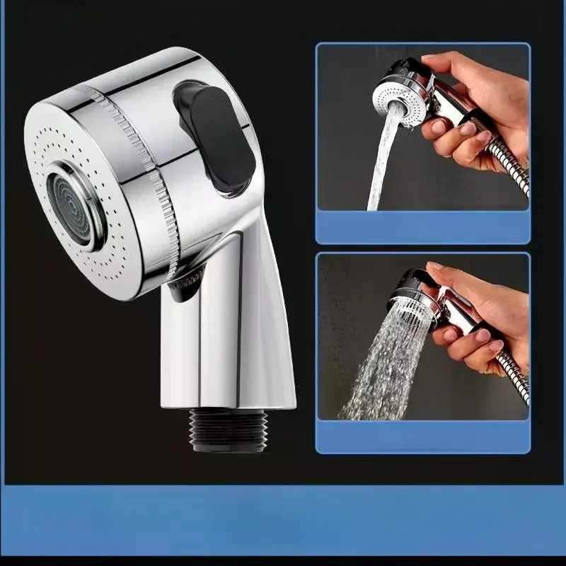G1/2 Interface Shower Head Water Saving Shampoo Hair Salon Shower Head Accessory Side Switch Type Bathroom Accessories