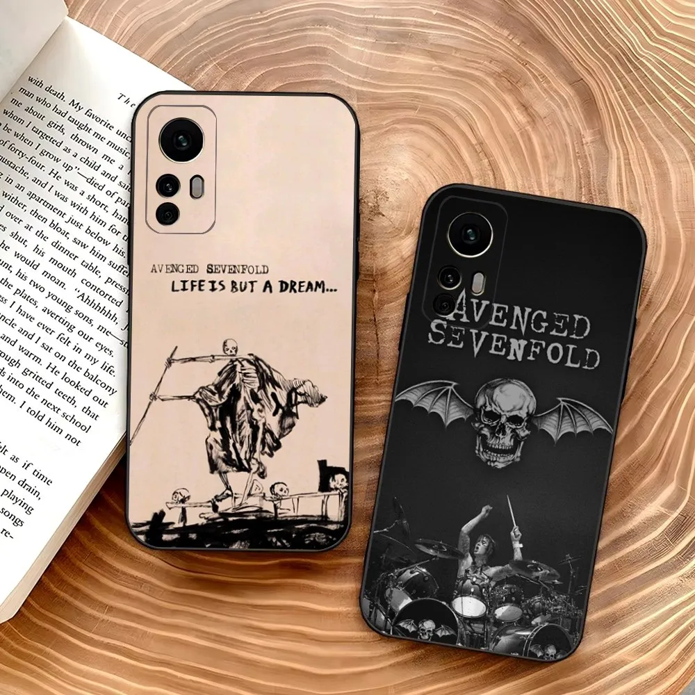 

A-AvengedS Sevenfold A7X Phone Case For Samsung A73,A91,A53,A52,A32,A73,A13,A21,A34,A71,A31,A22,A20,A40 Back Cover