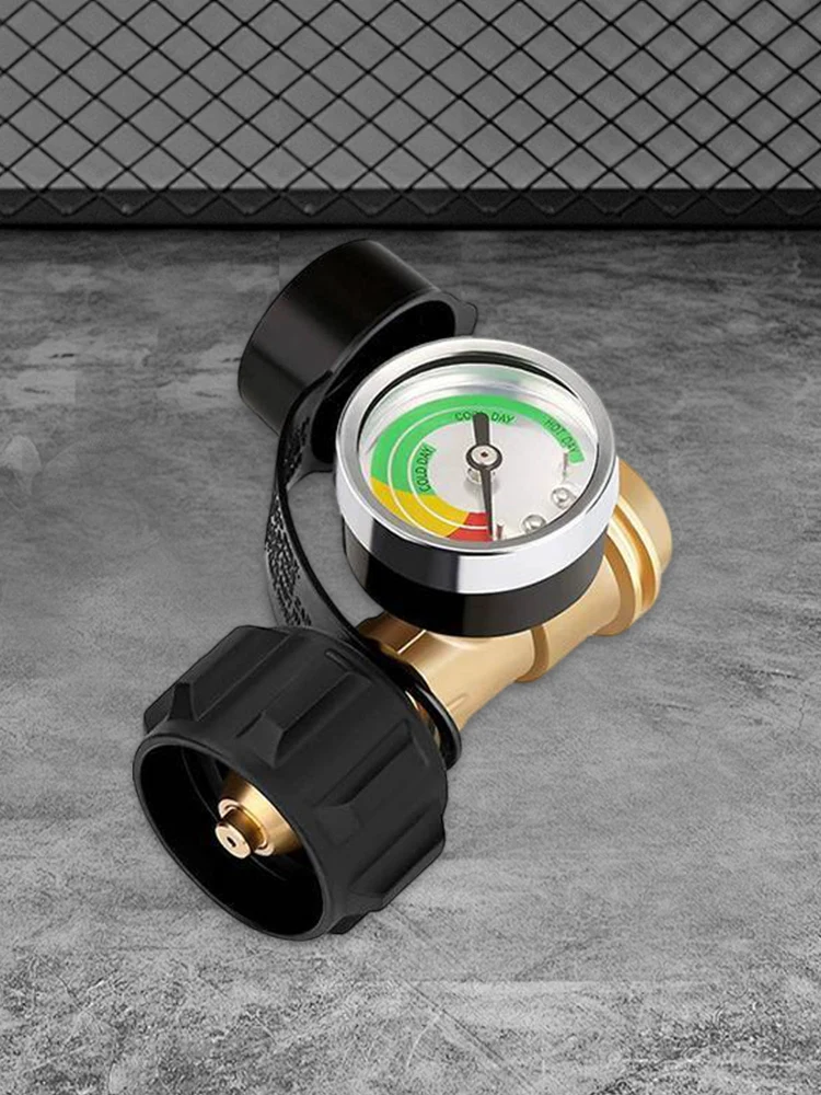 Jauge de réservoir de Propane, indicateur de niveau, compteur de pression de gaz, jauge de pression de Propane pour camping-car, cylindre de barbecue, chauffage de gril à gaz