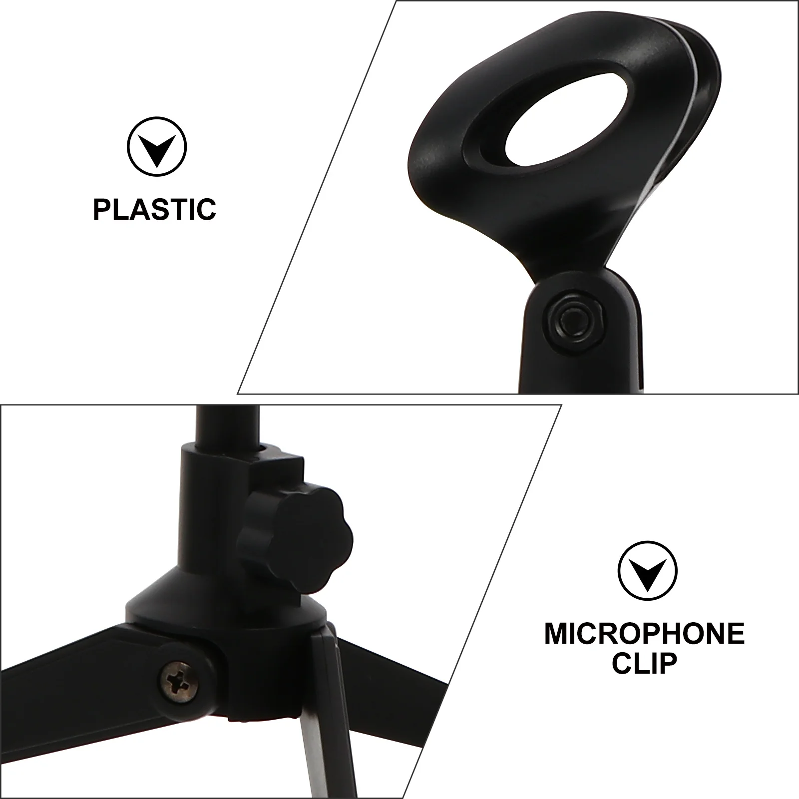 

Desktop Microphone Stand Lifting Adjustable Flexible Mic Holder for Broadcasting Podcasting Online Meeting Recording