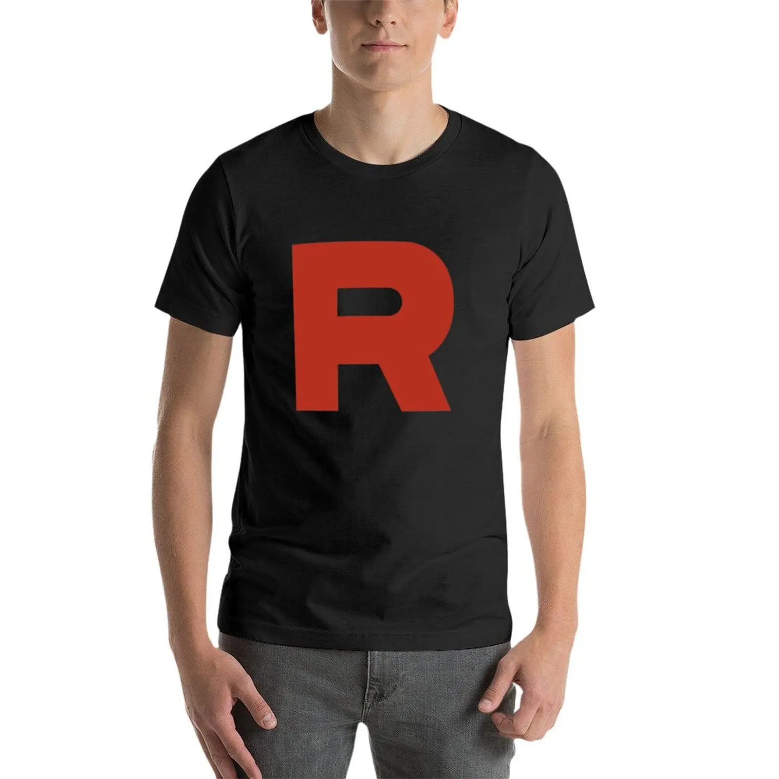 Team Rocket T-Shirt summer clothes animal prinfor boys mens graphic t-shirts anime