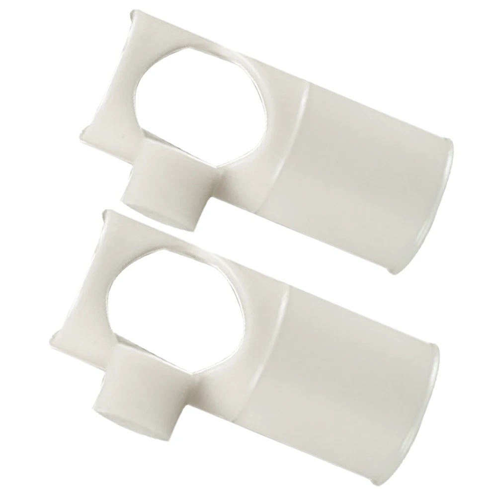 

2 Pcs Flute Blower Beginner Mouth Mouthpiece Accessories Cigarette Holder Aid Nylon