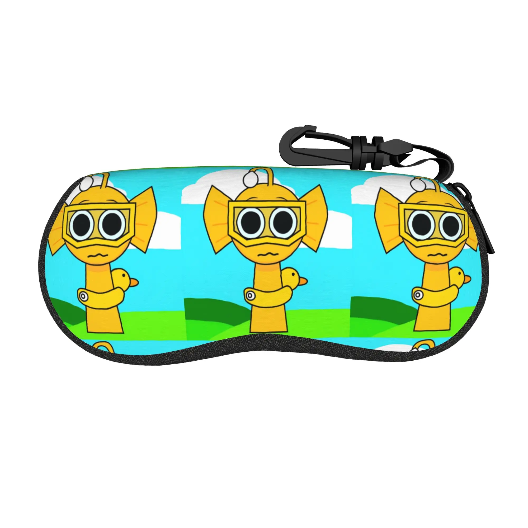 S-Sprunki Game Glasses Case 2025 New Sunglasses Case Convenient Soft Eyewear Organizer Custom Unisex Glasses Box
