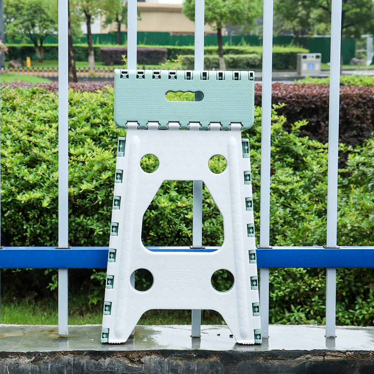 Pedal Folding Pedal Pedal Folding Chair Stool Load-Bearing Ladder Step Platform Folding Chair image 6