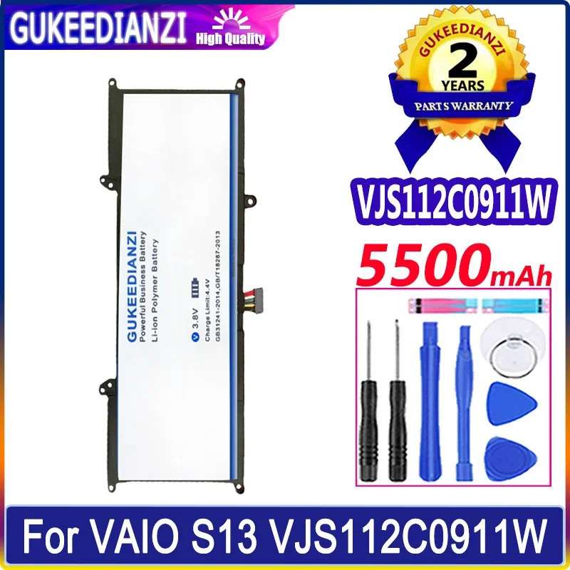 

Battery VJ8BPS52 5500mAh For Sony VAIO S13 VJS112C0911W VJS132C0711B VJS131C0211S VJS1 Rechargeable Mobile Phone Batteries