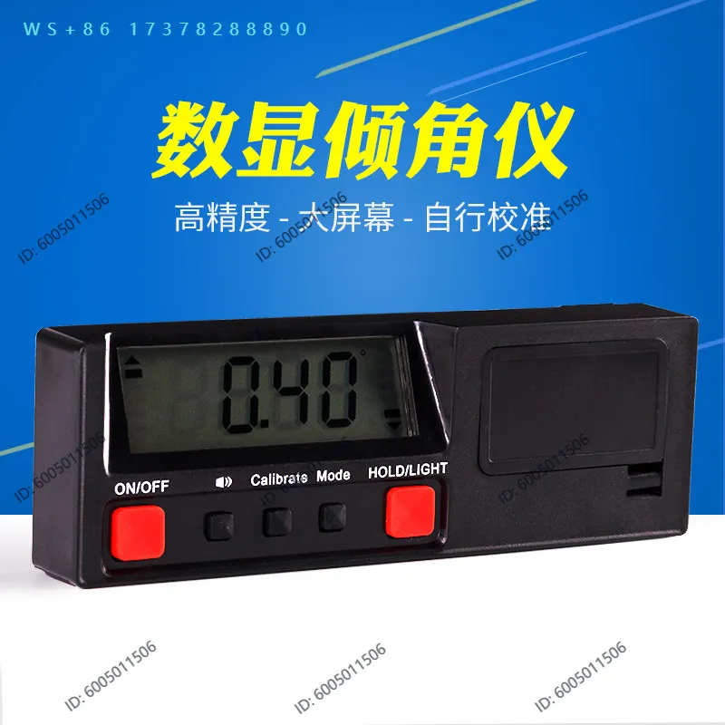 display inclinometer level Angle meter level ruler with magnetic engineering installation, commissioning and decoration 160mm