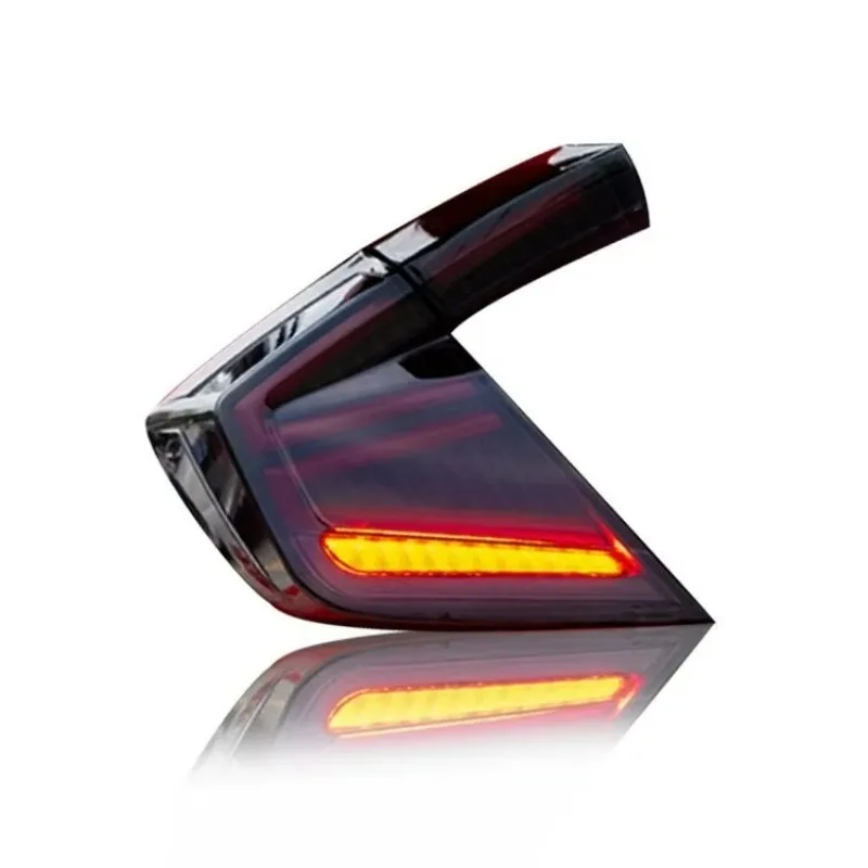 All New Dynamic turn signal Brake light Aftermarket LED multi-functional tail light assembly For Honda Civic hatchback 2016-2021