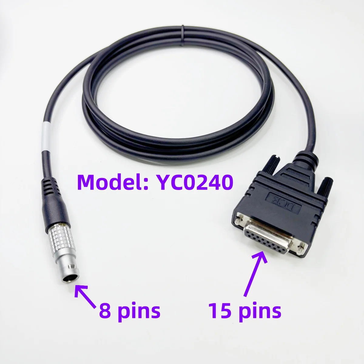 Cable Applicable to Satel 35W Radio DATA cable YC0240 Cable DB15 for programming SATELLINE-EASy Pro 35 W/C radio NARS-ST cable﻿