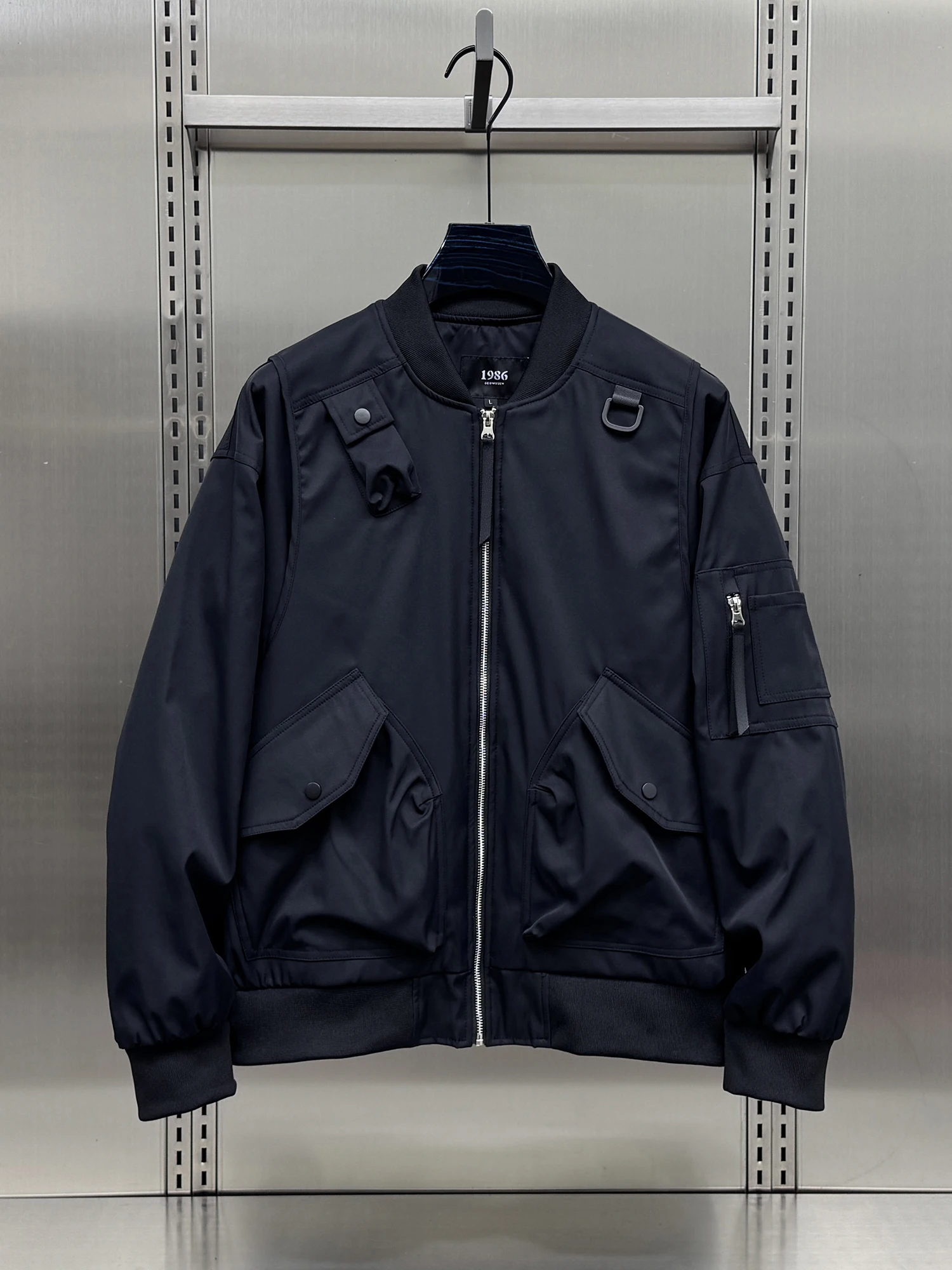 

Модная бейсбольная куртка мужская осенняя новинка в корейском стиле, большие размеры, универсальная, в американском уличном стиле, верхняя одежда Haome