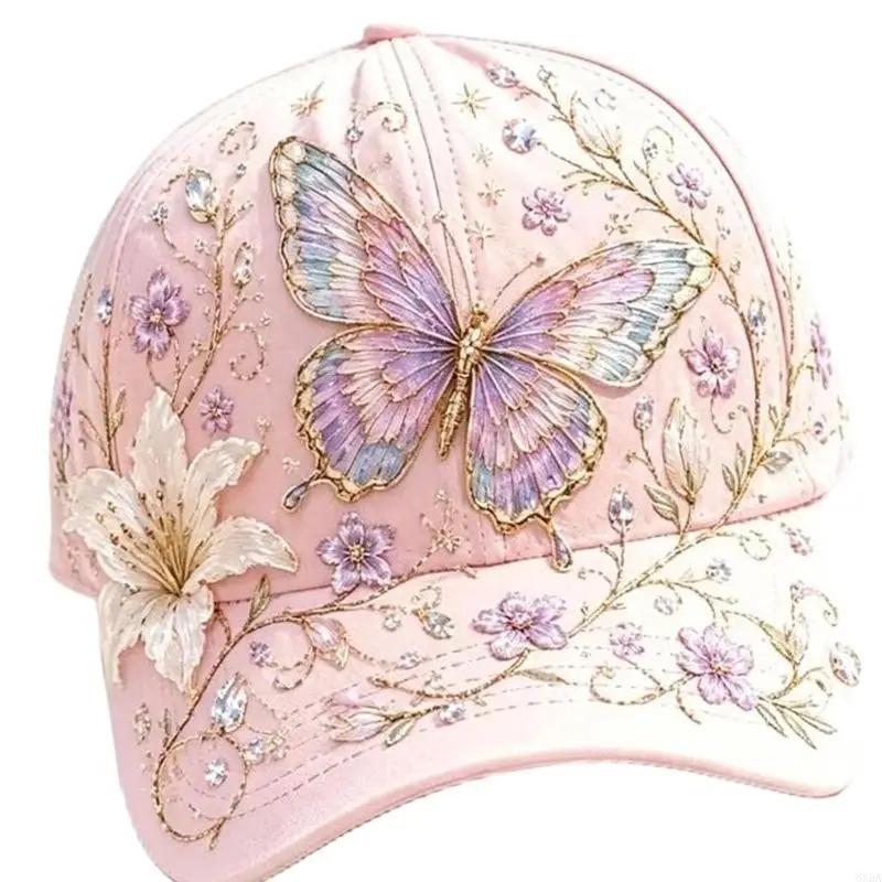 Garden Morning Themed Baseball Hat for Relaxed Daily Open Air Plans Use 6XDA