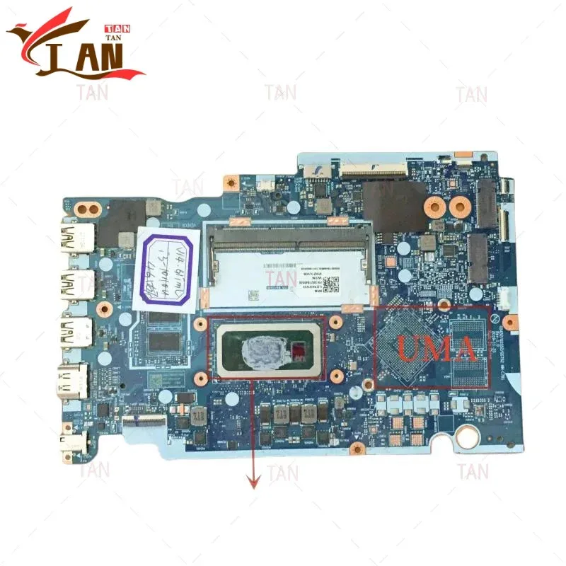 

Материнская плата XMSJ NM-C781 для Lenovo Ideapad 3-14 V14 G1-IML с процессором I3-10110U+4G RAM, 100% протестирована, быстрая доставка TT