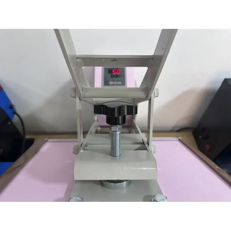 38x38cm Manual Flatbed Heat Press Machine New Condition Heat Transfer Vinyl for T-shirt DIY Mechanical Garment Press Printer