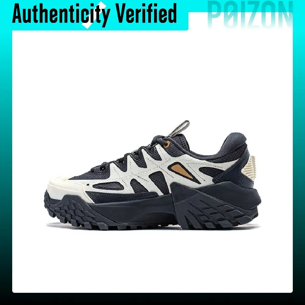 Li Ning Outdoor Counterflow Linjiang FW Low top Casual Shoes Men's Black White AGLT161-1