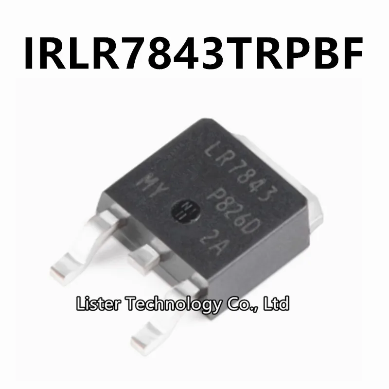 10~50PCS/Lot New IRLR7843TRPBF TO-252 Marking: LR7843 N channel 30V/161A SMD MOSFET tube IRLR7843 IRLR7843TR TO252 SMD