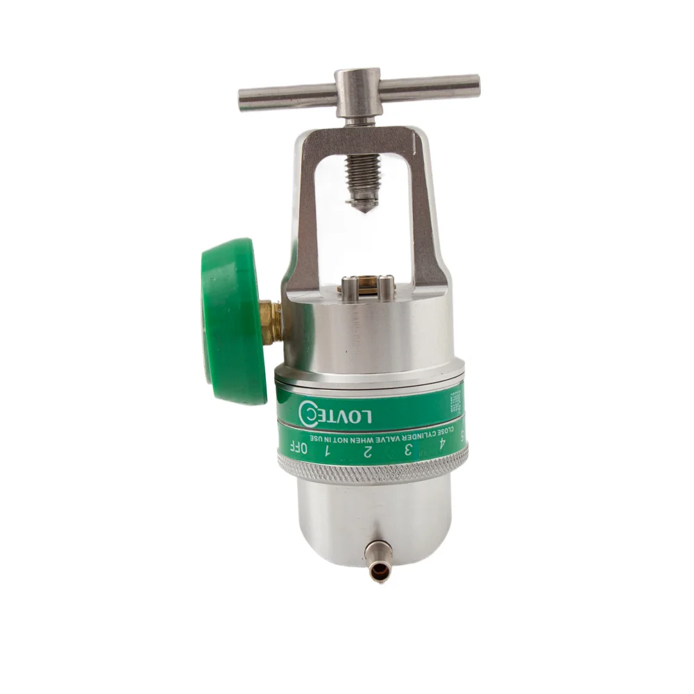 Medical  Pressure Cylinder Regulator Click Type Pin Yoke Medical  Regulator