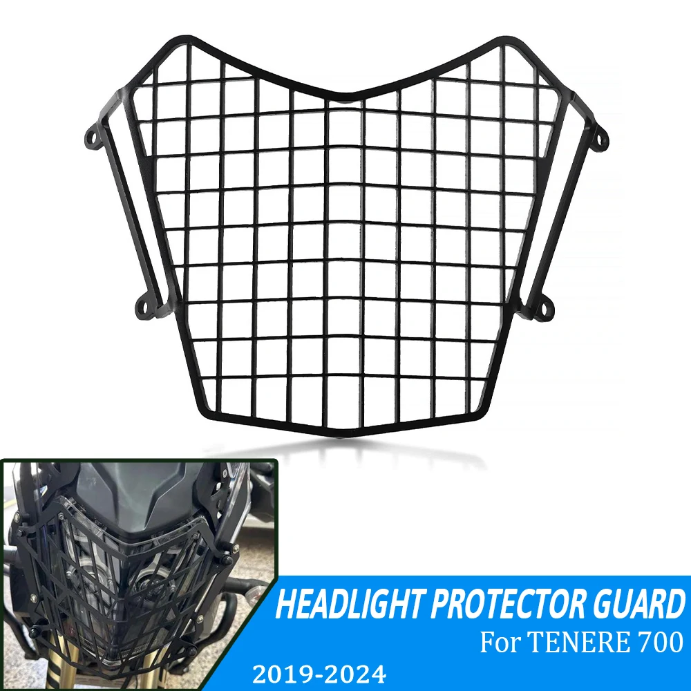 

Motorcycle Accessories Headlight Grill Guard Cover Protection For Yamaha TENERE 700 TENERE700 700Rally 700 Rally 2019 2020-2024