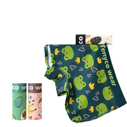 HaleyChan 3Pcs Women's Cotton Cartoon Panties Trans Lesbian Gay Wide Brimmed Mid-waist Breathable Panties Lovely Boxer Briefs