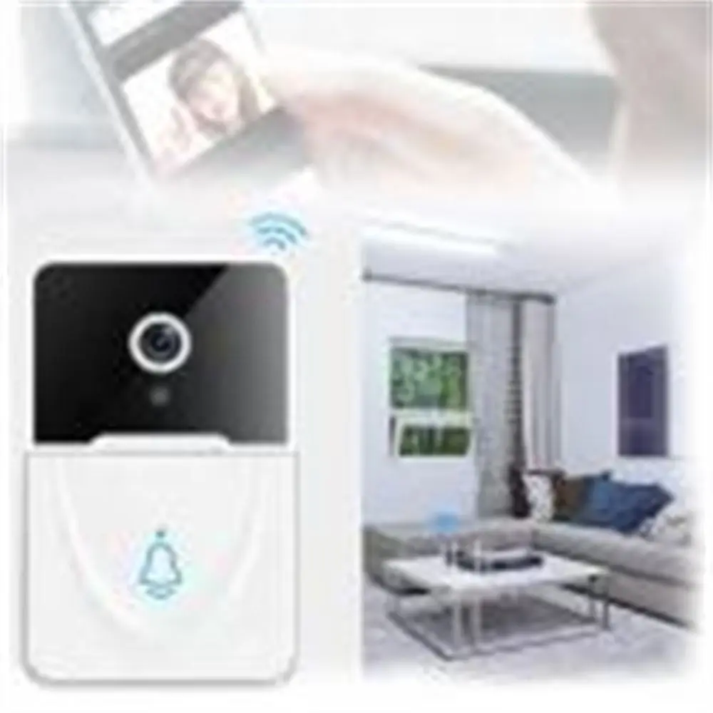 Wireless Night Vision Cam WiFi Video Doorbell Door Bell Ring Security Intercom Phone Camera Door Bell