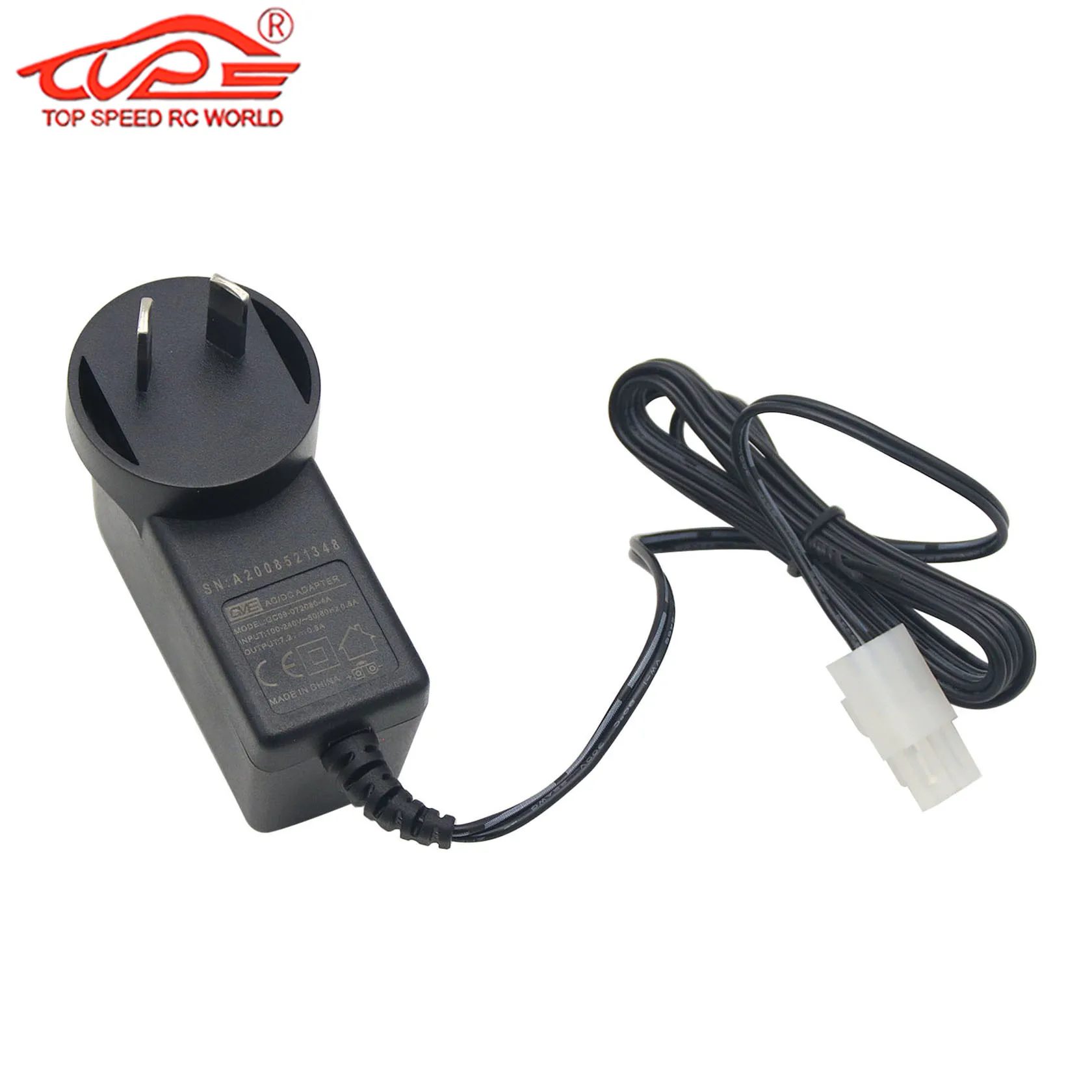 AU US ES Standard Charger for 1/5 HPI ROVAN ROFUN KM MCD REDCAT RCMK BAJA TRUCK RC CAR PARTS