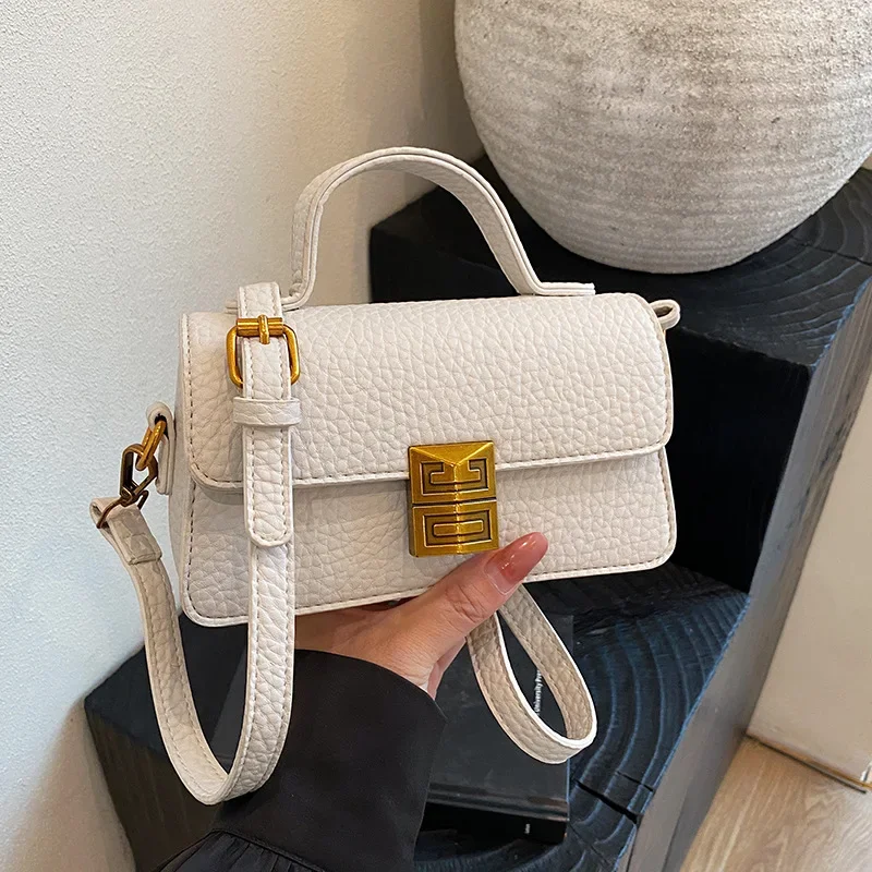 

2025 Designer-Inspired Mini Square Bag for Women Adjustable Underarm Crossbody Strap Shoulder Purse with Top Handle