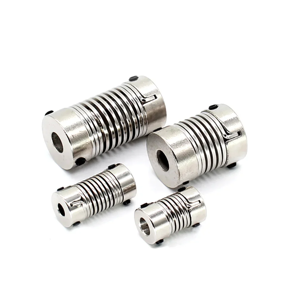 Aluminum alloy D16L25 spring coupling elastic coupling is used for servo motor, screw rod, shaft connector, 3D printer, CNC