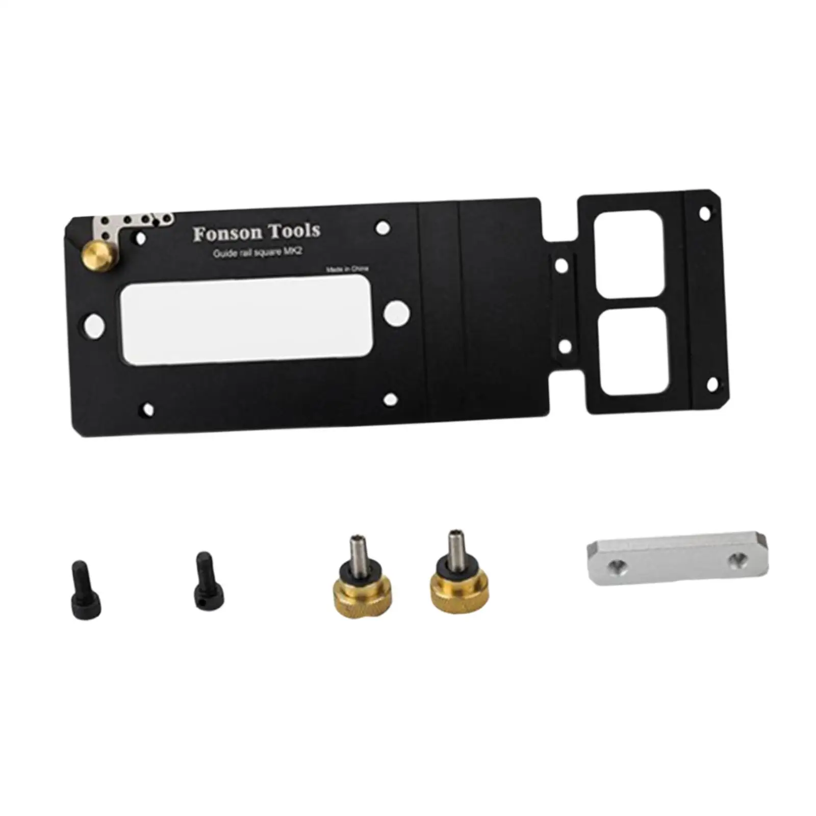 Track Saw Square Guide Rail Angle Stop Guide Rail Screws Hardware Right Angle Attachment Metalworking Power Tool Accessories