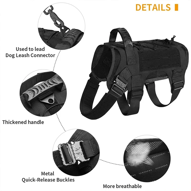 

AD-Spring And Summer Dog Clothes Waterproof Laser Dog Vest Universal Outdoor Large Dog Clothes Breathable