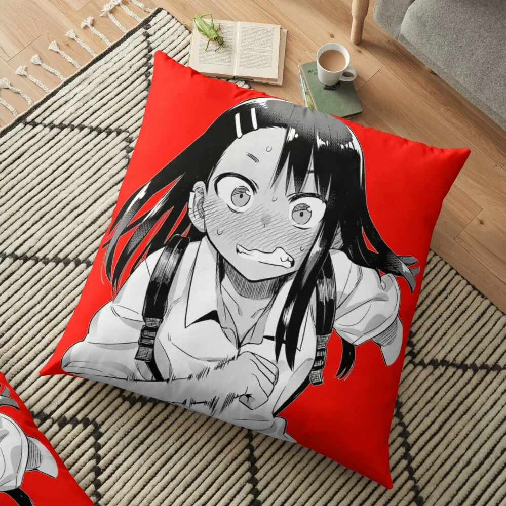 Ijiranaide Nagatoro San Nagatoro Manga Pattern Pillow Case Fashion Cushion Car Sofa Home Office Decor Home Decor