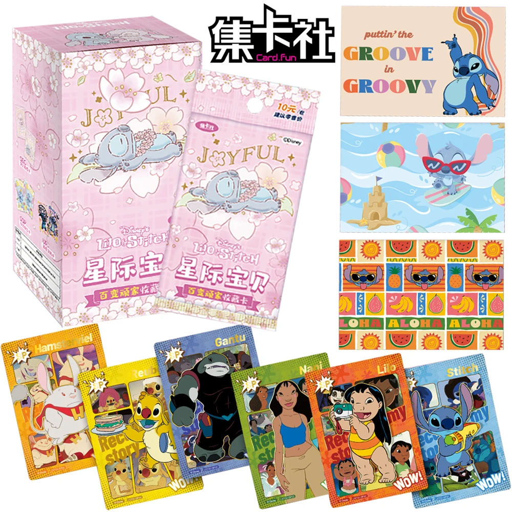 

New CARD.FUN Original Lilo & Stitch Collection Card Comedy Animation Jumba Nani Limited Character Card Children's Precious Gifts
