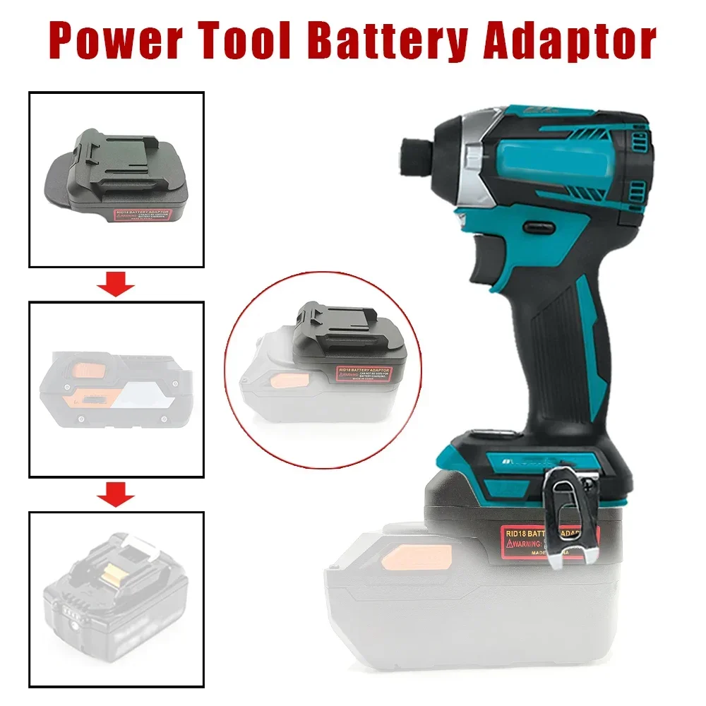 Adapter Converter ARB18DWL ARB18BSL ARB18MWL Use for Aeg RidGid Battery For Makita For DeWalt For Bosch For Milwaukee Power Tool