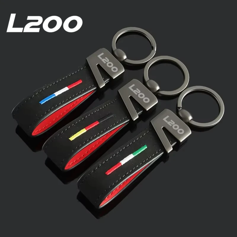 תליון מפתחות רכב זמש עבור l200 cross לחצות grandis evo מפתח מפתחות רכב