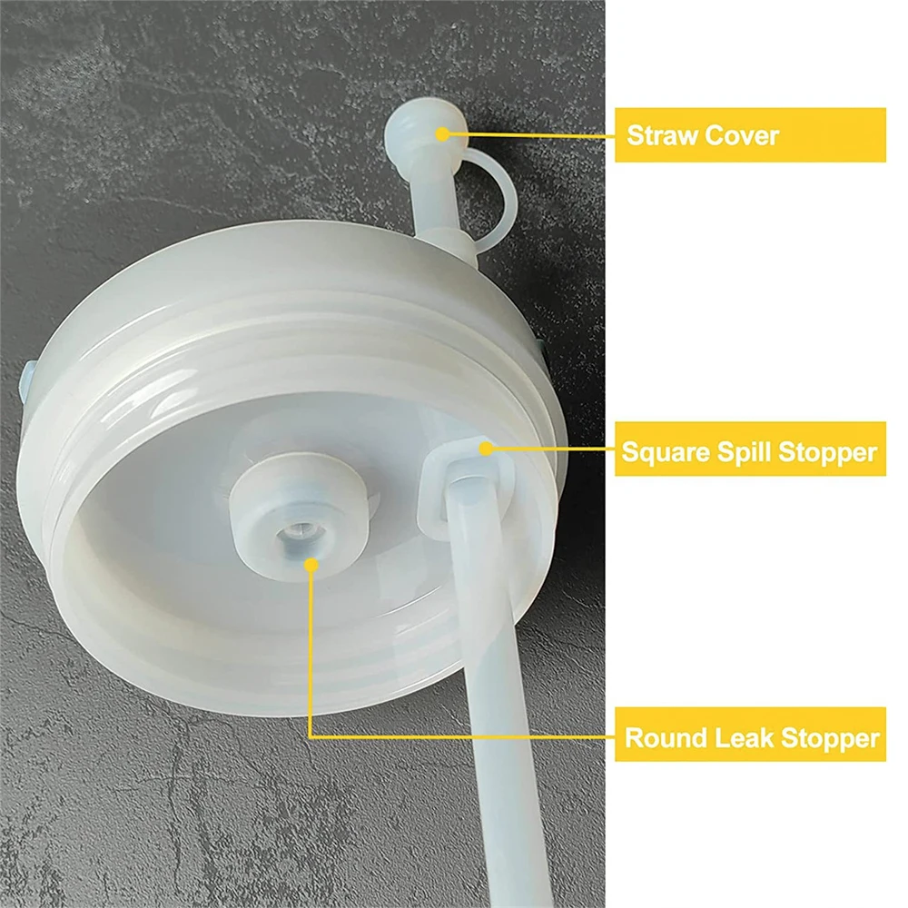 실리콘 맥주 플러그 커버, 와인 빨대 홀 스토퍼 컵