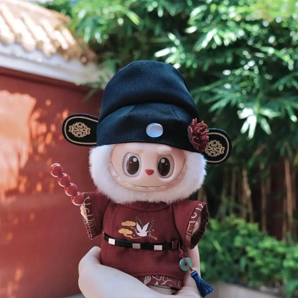 

Антикварная одежда для куклы лабу 17 см, антикварная одежда Hanfu Champion Lang, наряд для