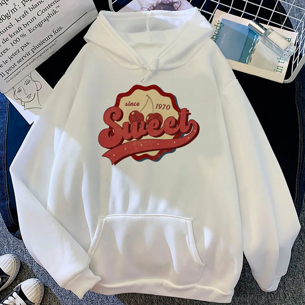 Sudaderas con capucha Y2k para mujer, ropa de calle de anime de los 90, estilo coreano