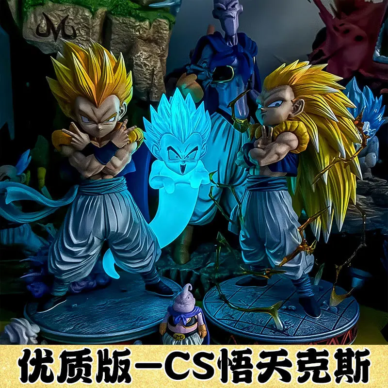 Z Figures Super Dragon Ball Saiyan Gotenks Anime Figurine Ghost Squad Model Statue Doll Collection Decoration Kids Toys Presents