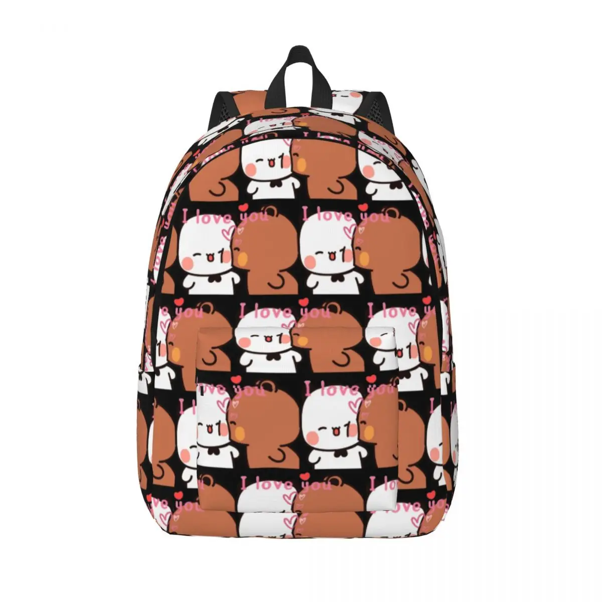 

Bear And Panda Bubu Dudu Balloon Student Backpack School Bag Hiking Travel Daypack for Boys Girls Bookbag Shoulder Bags