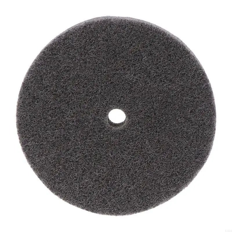 K3KA Nylon Polishing Buffing Backing Pad Roding Wheel Tool Abrasivo Unitizado não tecido para Carhard Metal Table