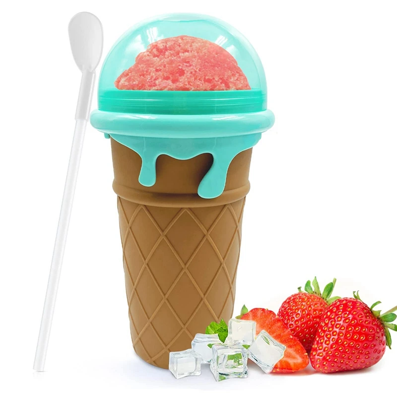 Slushy Maker Cup Slushie Cup Magics Freeze Squeeze Ice Cup Summer Smoothies Slushie Cups Ice Cream Maker For Home