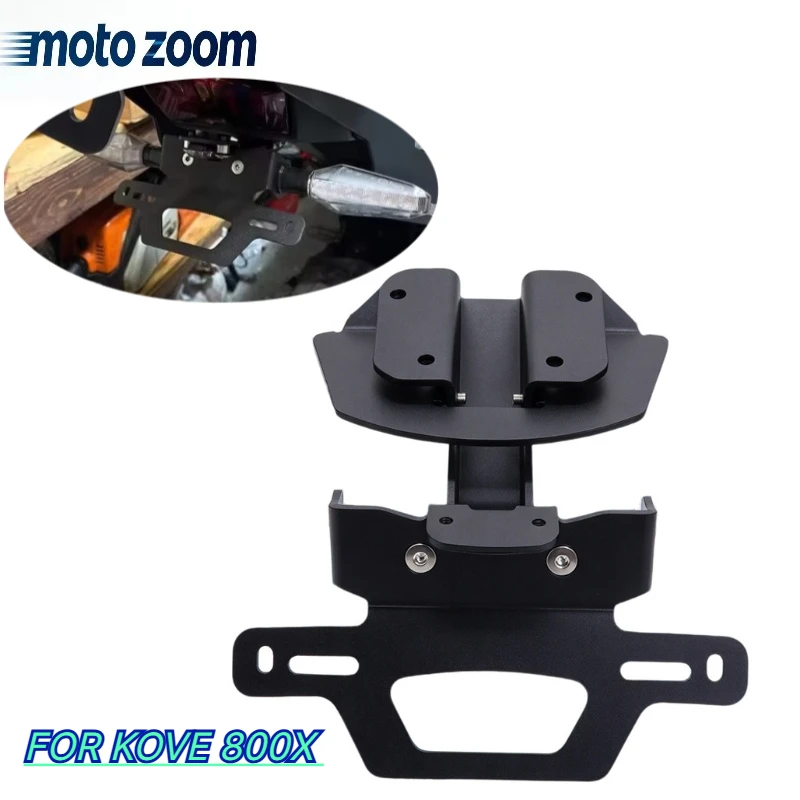 FOR KOVE 800X PRO 800X RALLY 800X SUPER ADVENTURE License Plate Holder Motorcycle Accessories LED Tail Tidy Fender Eliminator
