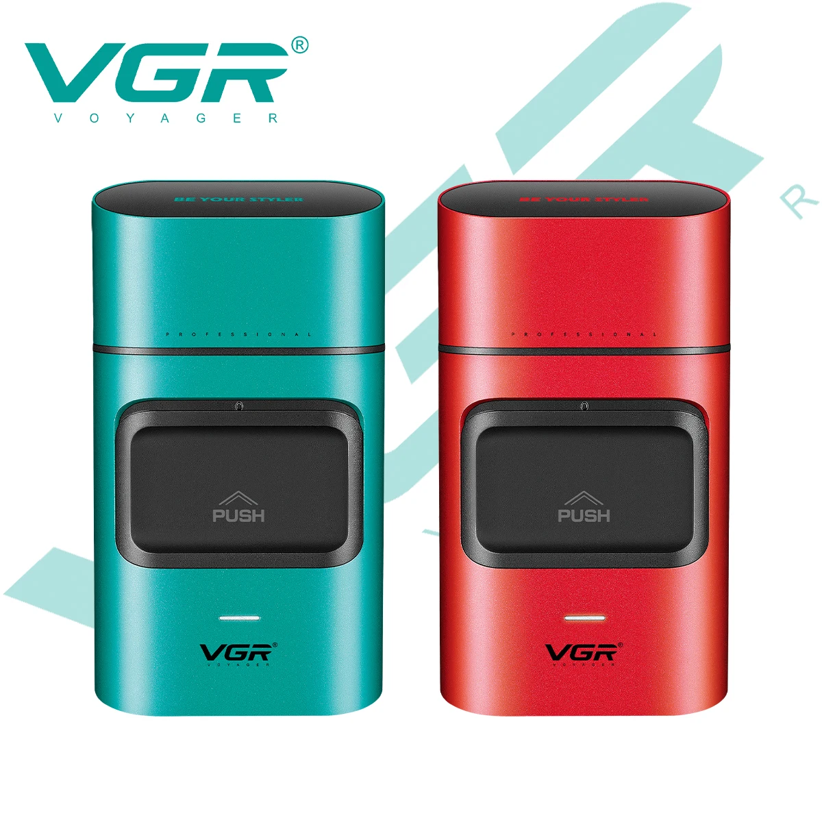 

VGR V-307 новая высококачественная мужская бритва из поршневого сплава с острым лезвием, 9-скоростная машина для стрижки волос, отбеливающее устройство