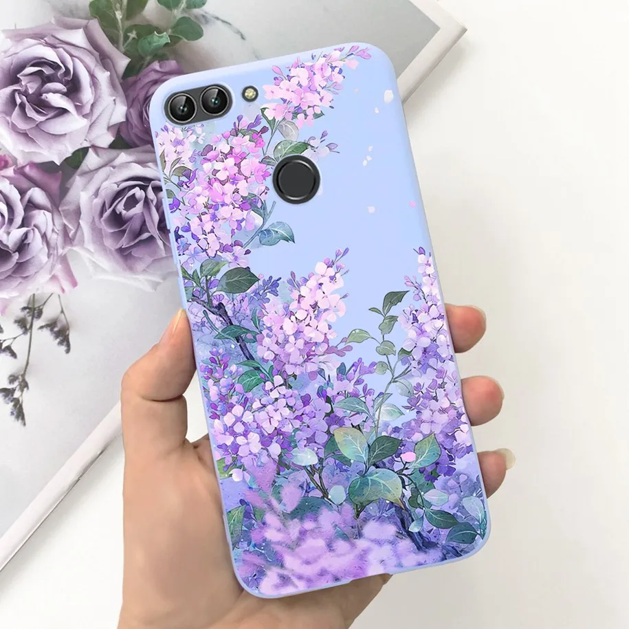 For Huawei P Smart Case Lovely Duck Cat Dinosaur Shockproof Silicone Soft Matte Cover For Huawei PSmart 2018 Coque FIG-LX1 Funda