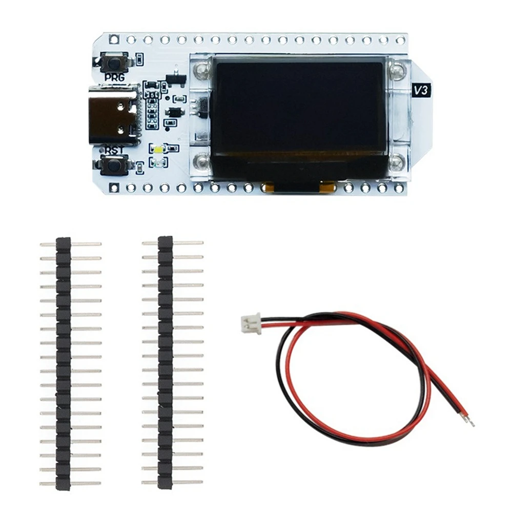 H ELTEC AUTOMATION WIFI ESP32 Wifi Kit 32 V3 Development Board White + Black Blue OLED Display Internet Of Things For Arduino-X6