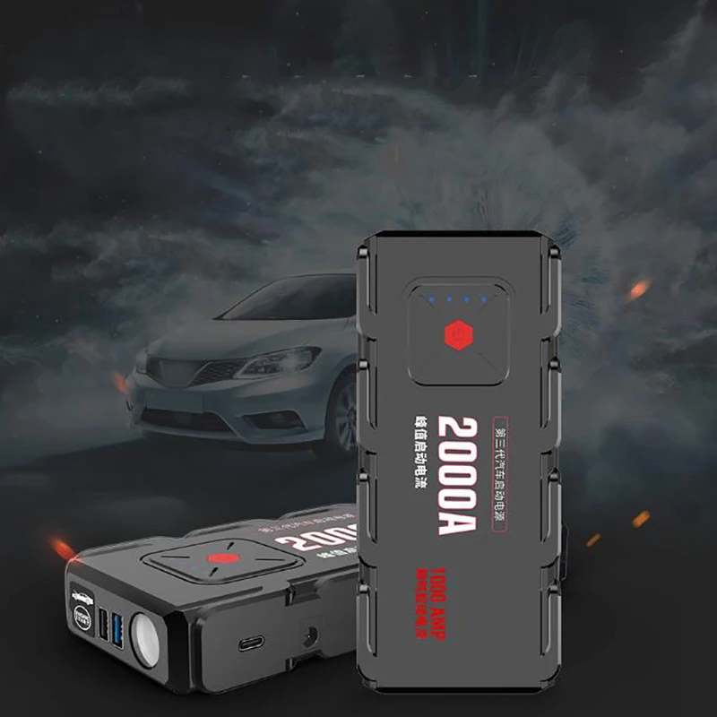 M13 Z23 Starting Device 2000A 12V Car Booster Power Bank Battery Auto Portable Emergency Battery Starter