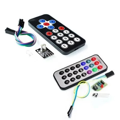 1 lot Infrared IR Wireless Remote Control Module Kits DIY Kit HX1838 For Arduino Raspberry Pi