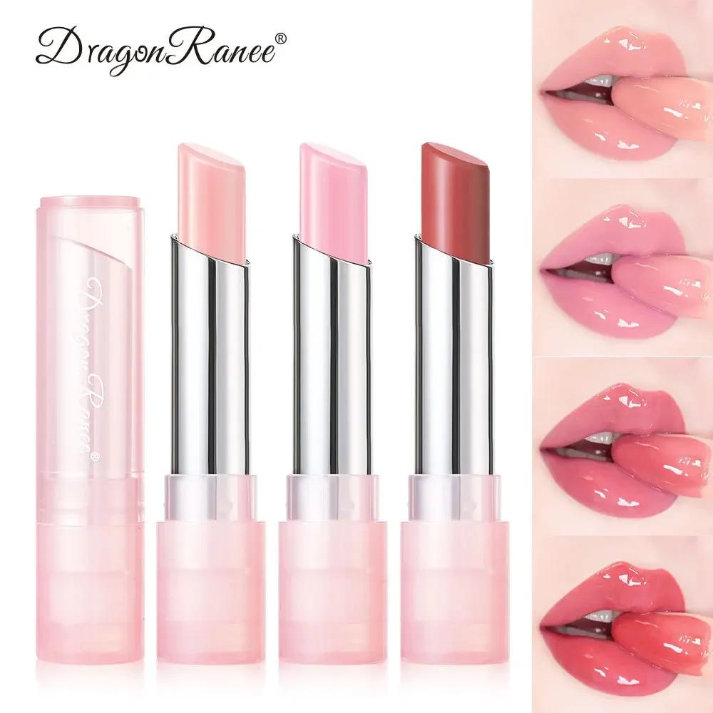 

Temperature Color Changing Lipstick Moisturizing Lip Glaze Tint Nutritious Jelly Lip Balm Warm Change Lip Stain Makeup For Women