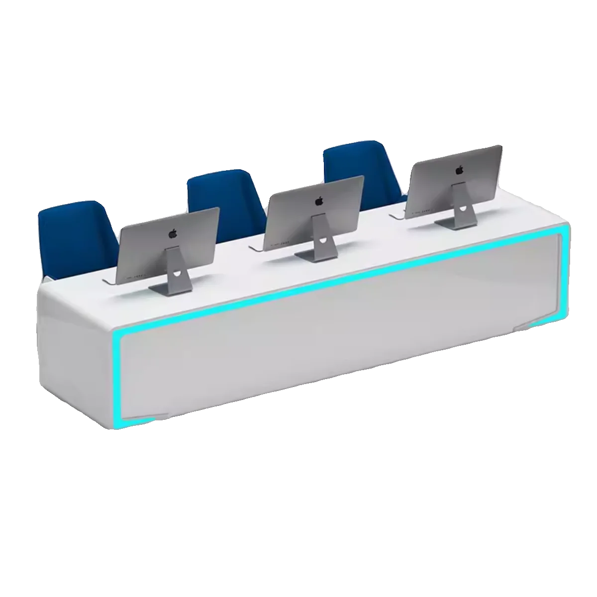 *Modern Design Technological Center Dispatch Monitoring Console Curved Central Control Room Work Counter Desk