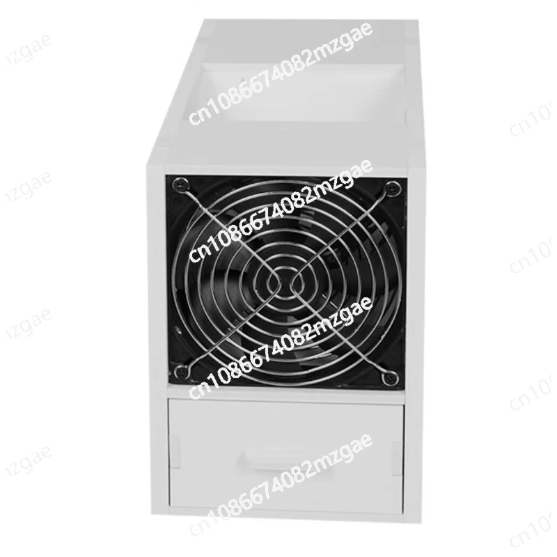 Electric Household Bird Feed Food Shell Blower Adjustable Wind Shelling Machine with 2 Piece Drawers