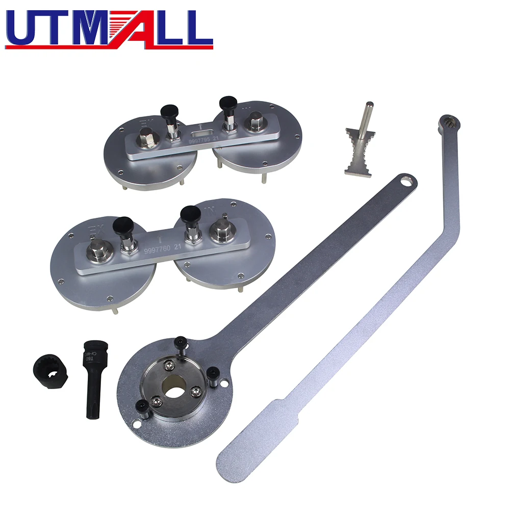 7Pcs Engine Camshaft Locking Aligning Timing Tool Kit for Volvo S60 S90 V90 XC60 2.0T B5 48V-Hybrid B420T2 T4 T5 T6