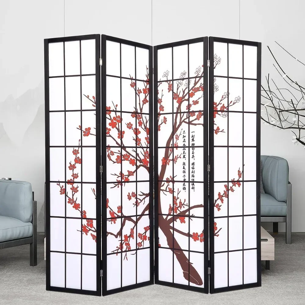 

Room Devider Room Divider Screen 4 Panel Privacy Screen Portable Freestanding Wall Divider for Room Divider Design Home Decor