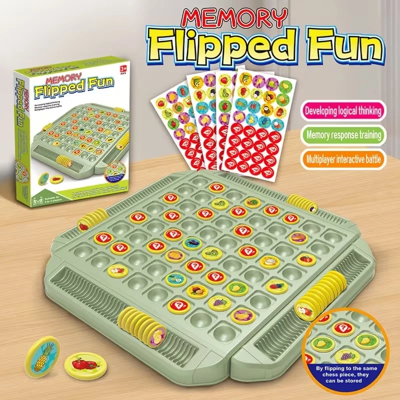 Toy Puzzle Fruit Flip Memory C - Board Game Flip 7 评论和价格